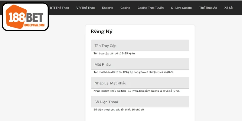 Câu Hỏi Thường Gặp 188BET - Giải Đáp Chi Tiết Vấn Đề 4 Câu hỏi thường gặp về đăng ký tại 188BET ra sao