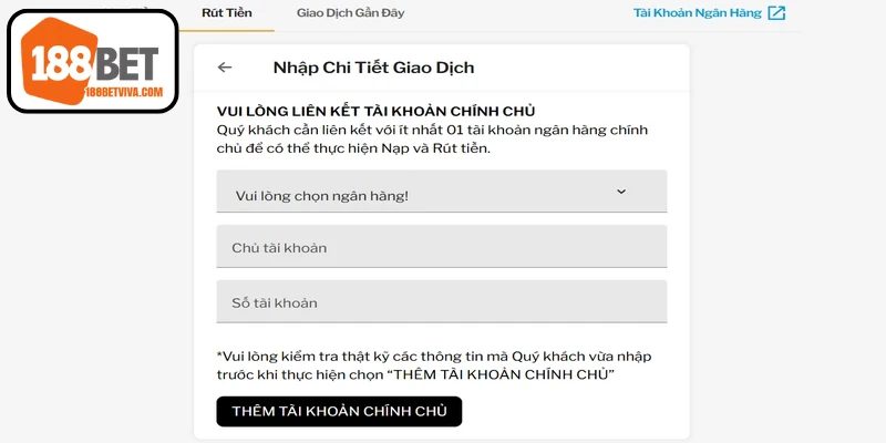 Đăng Ký 188BET Nhanh Chóng Và An Toàn Cho Người Mới 16 Hướng dẫn chi tiết các bước rút tiền 188BET